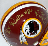 Clint Didier Autographed Washington Mini Helmet W/ SB Champs- Jersey Source Auth