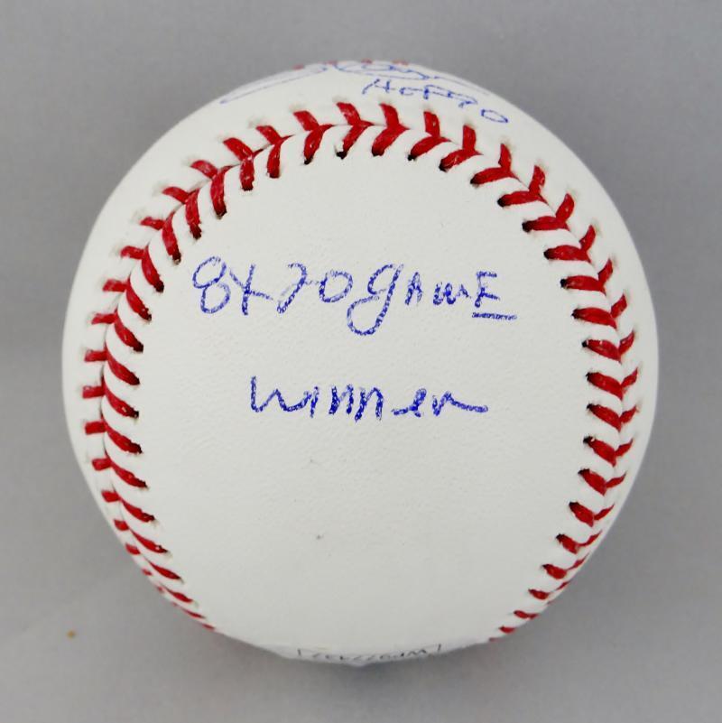 Jim Palmer Autographed Rawlings OML Baseball w/ 3 Inscriptions- JSA W Auth