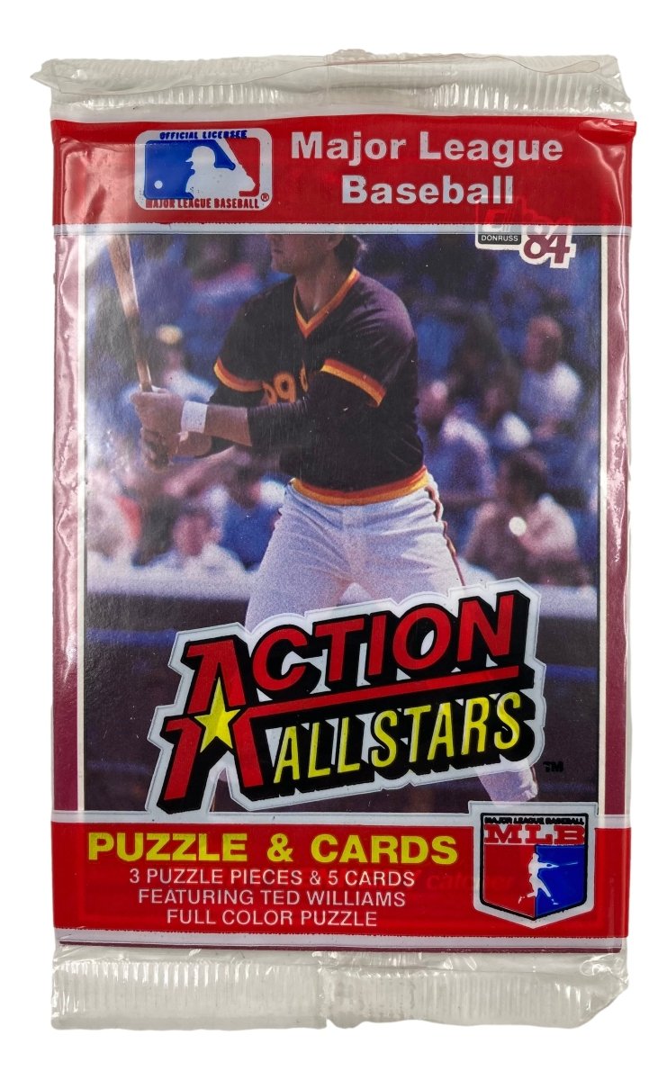 1984 Donruss Action All Stars Puzzle & Card Pack Terry Kennedy Pedro Guerrero - Sports Integrity