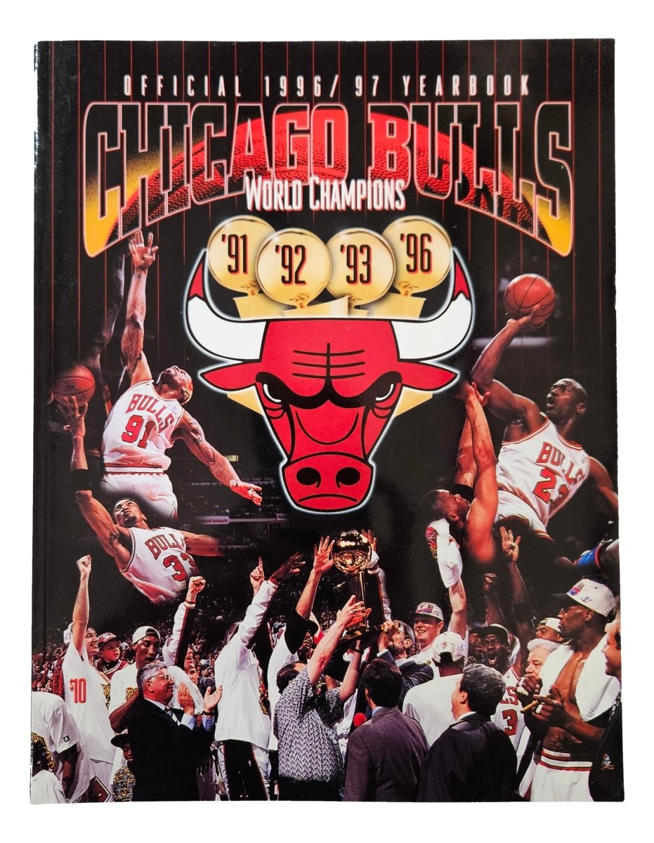 Michael Jordan Chicago Bulls 1996/97 Official Yearbook - Sports Integrity