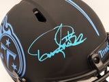 Derrick Henry Autographed Tennessee Titans Eclipse Black Full Size Authentic Speed Helmet Beckett BAS QR Stock #196808