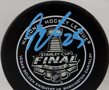 Devante Smith-Pelly Autographed Capitals Stanley Cup Game 5 Puck- Fanatics Auth