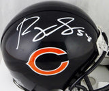 Roquan Smith Autographed Chicago Bears Mini Helmet- Beckett W Auth *White