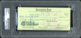 Heinie Manush Autographed Check Detroit Tigers PSA/DNA Stock #99220