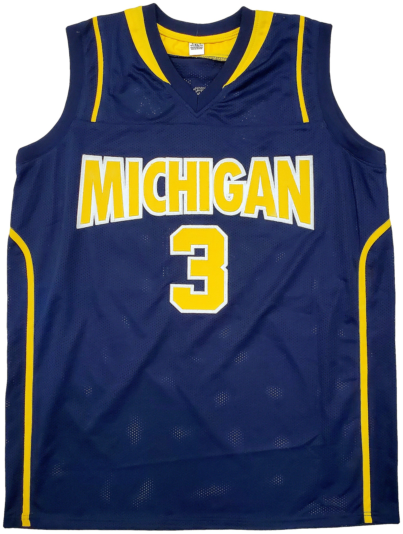 Michigan Wolverines Trey Burke Autographed Blue Jersey PSA/DNA Stock #197116