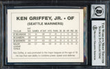 Ken Griffey Jr. Autographed 1989 Broders Rookie Card Seattle Mariners Auto Grade Gem Mint 10 Beckett BAS #17037648