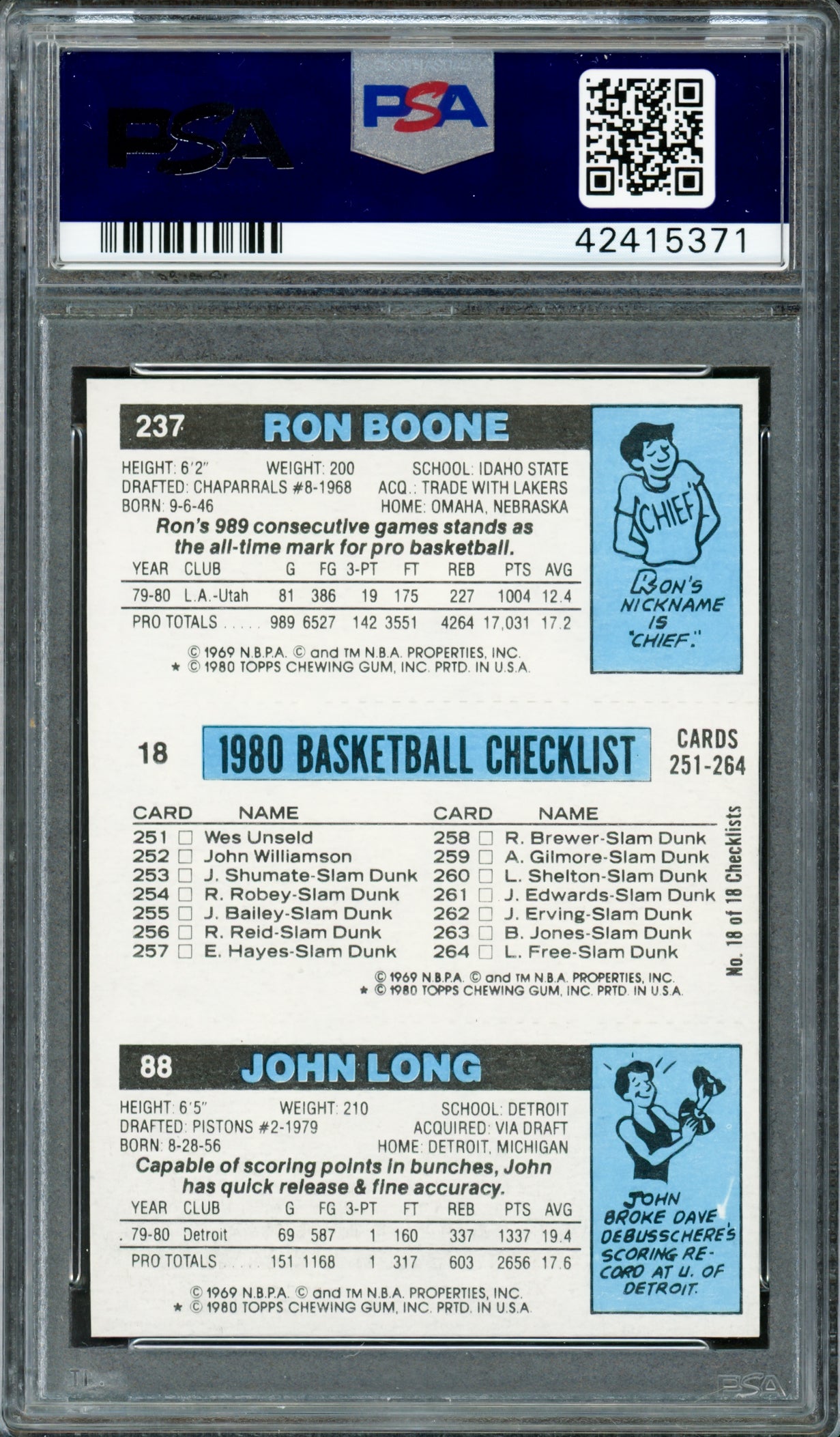 Magic Johnson Autographed 1980 Topps Rookie Card #18 Los Angeles Lakers PSA 7 Auto Grade Gem Mint 10 PSA/DNA #42415371