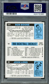 Magic Johnson Autographed 1980 Topps Rookie Card #18 Los Angeles Lakers PSA 8 Auto Grade Gem Mint 10 PSA/DNA #42415380