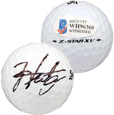 Hideki Matsuyama Autographed Srixon Golf Ball Z Star XV Beckett BAS Stock #197207