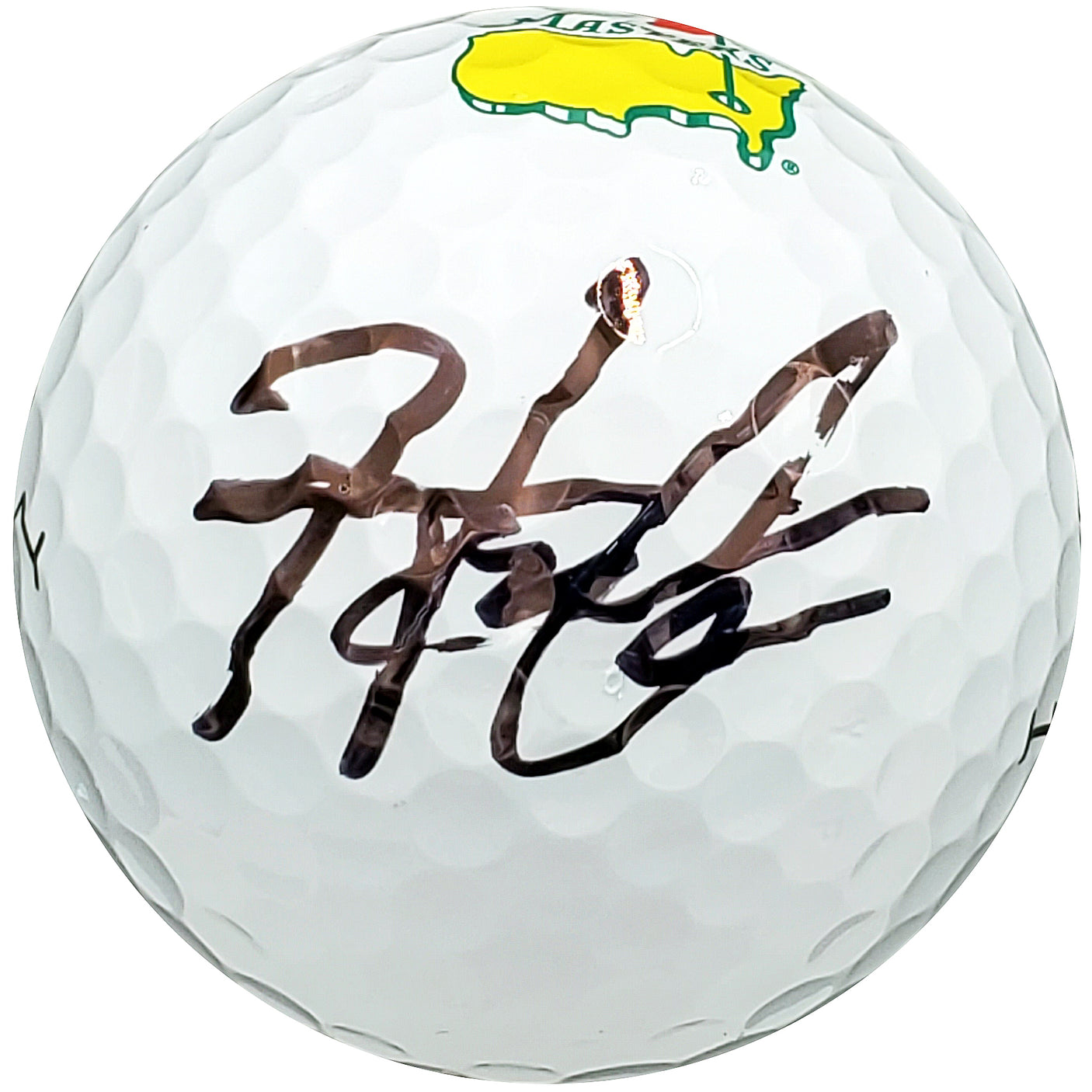 Hideki Matsuyama Autographed Titleist Masters Logo Golf Ball Pro V1 Beckett BAS Stock #197209