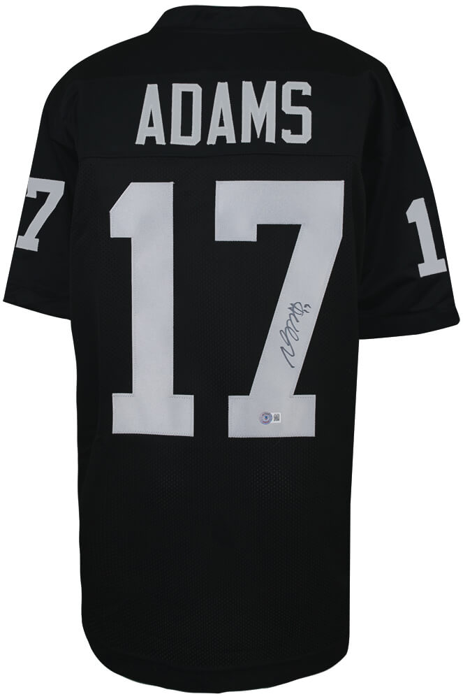 Davante Adams Signed Black Custom Football Jersey - (Beckett)