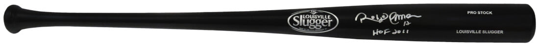 Roberto Alomar Signed Louisville Slugger Pro Stock Black Baseball Bat w/HOF'11