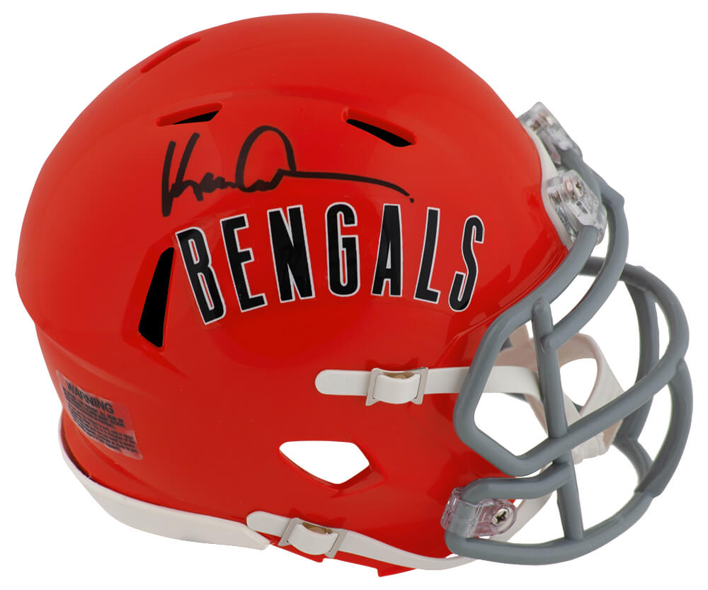 Ken Anderson Signed Cincinnati Bengals Throwback Riddell Speed Mini Helmet