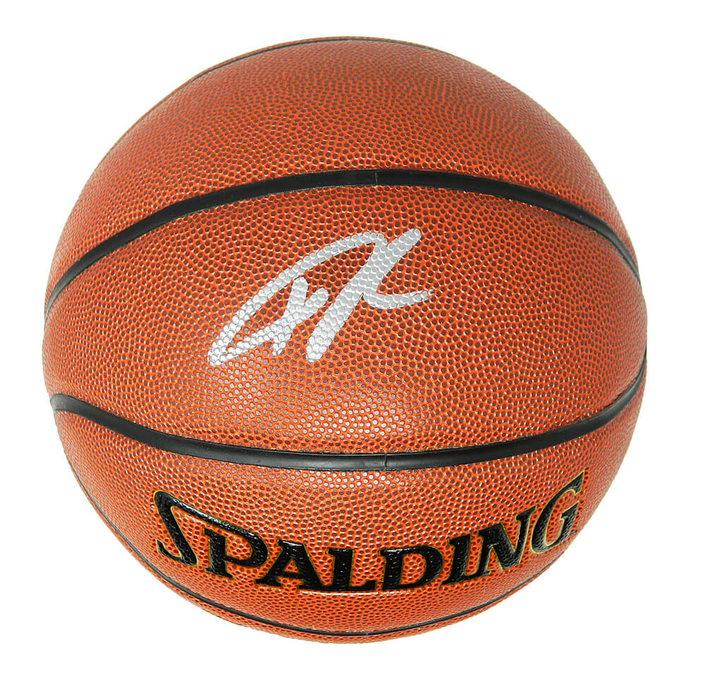 Giannis Antetokounmpo Signed Spalding NBA Indoor/Outdoor Basketball