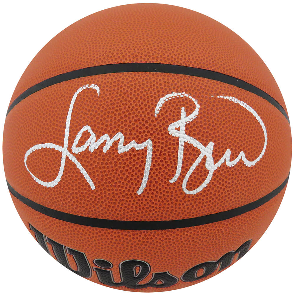 Larry Bird Signed Wilson Indoor/Outdoor NBA Basketball