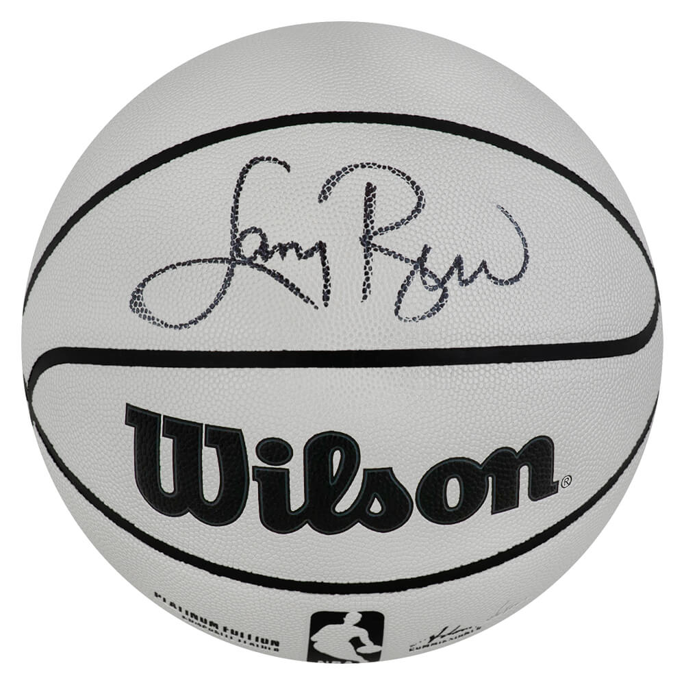 Larry Bird Signed Wilson Platinum Full Size NBA Basketball