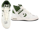 Larry Bird Signed Converse X Undefeated Weapons White & Green Men's Basketball Shoe - Size 8.5 (Right Foot)