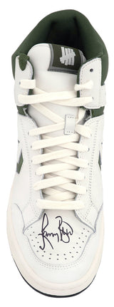 Larry Bird Signed Converse X Undefeated Weapons White & Green Men's Basketball Shoe - Size 9.5 (Right Foot)