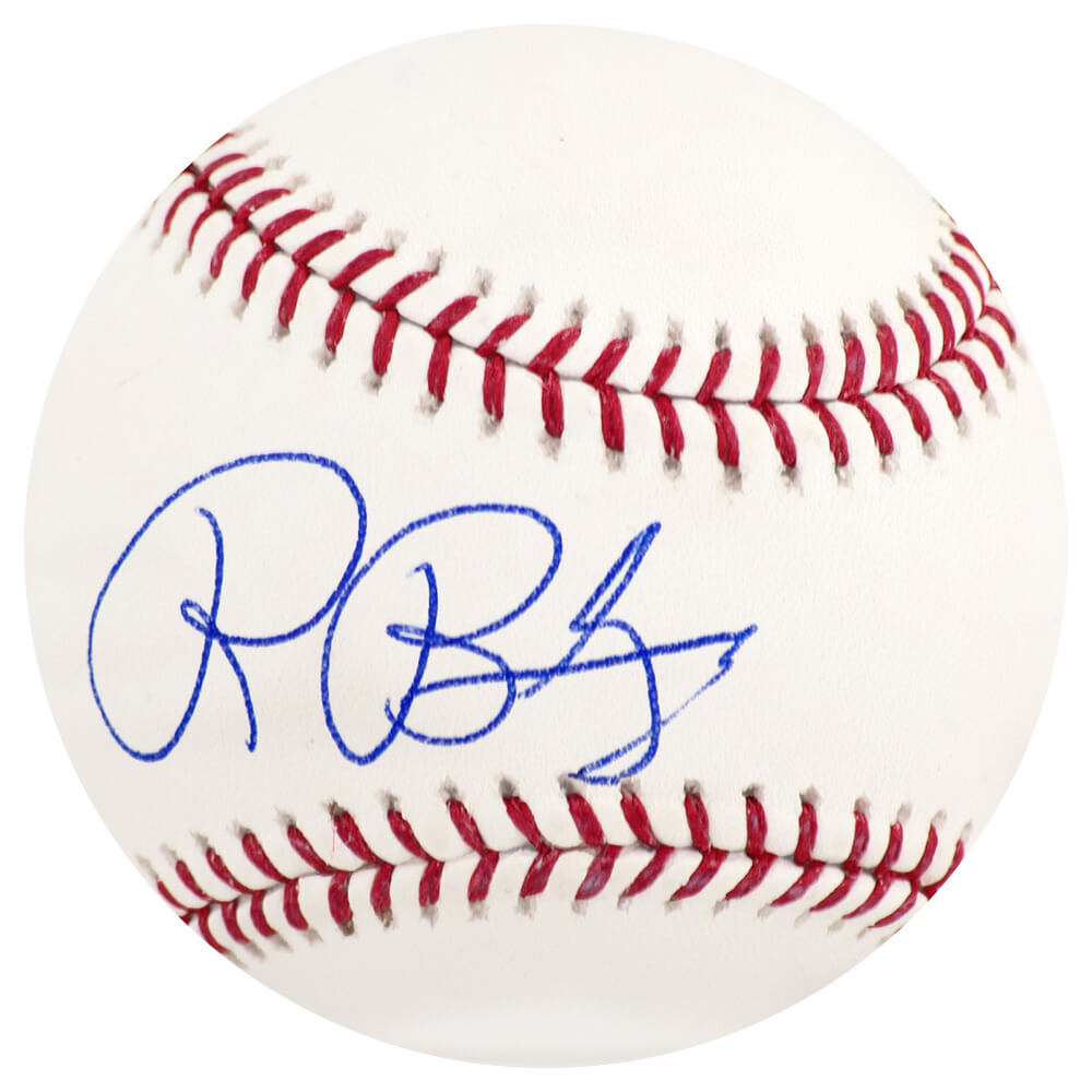 Ron Blomberg Signed Rawlings Official MLB Baseball