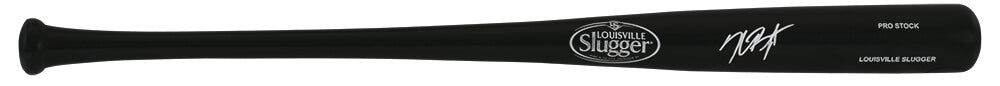 Kris Bryant Signed Louisville Slugger Pro Stock Black Baseball Bat - (Fanatics)