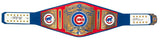 Kris Bryant & Ben Zobrist Signed Chicago Cubs 53x12 WWE Legacy Full Size Auth Blue Wrestling Belt w/MVP Insc