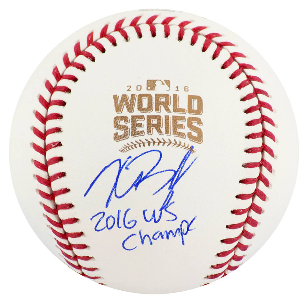 Kris Bryant Signed Rawlings 2016 World Series (Chicago Cubs) Baseball w/2016 WS Champs