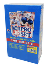 1991 Pro Set Football Series 1 Unopened Factory Sealed Wax Box - 36 Packs