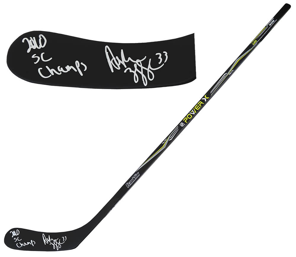 Dustin Byfuglien Signed Franklin Power-X 46 Inch Full Size Hockey Stick w/2010 SC Champs