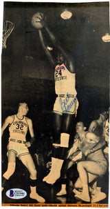 Bill Green Autographed 5x10 Magazine Page Photo Colorado State, Boston Celtics Beckett BAS #C01946