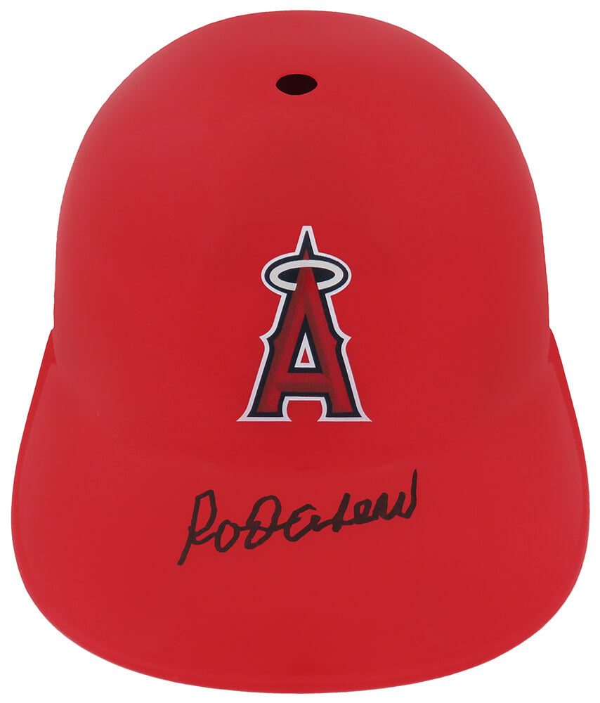 Rod Carew Signed Los Angeles Angels Replica Souvenir Batting Helmet