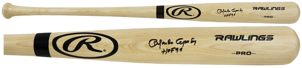 Orlando Cepeda Signed Rawlings Pro Blonde Baseball Bat w/HOF'99