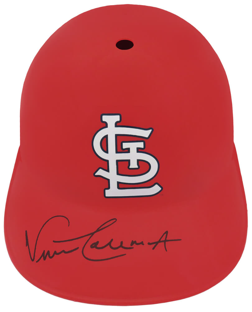 Vince Coleman Signed St. Louis Cardinals Souvenir Replica Baseball Batting Helmet