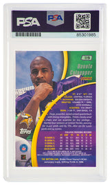 Daunte Culpepper Signed Vikings 1999 Stadium Club Chrome Rookie Football Card #119 (PSA Encapsulated)