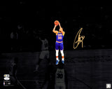 Stephen Curry Autographed 16x20 Photo Golden State Warriors Spotlight JSA Stock #235479