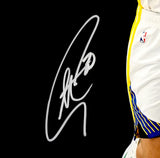 Stephen Curry Autographed 16x20 Photo Golden State Warriors Spotlight JSA Stock #235483