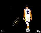 Stephen Curry Autographed 16x20 Photo Golden State Warriors Spotlight JSA Stock #235487