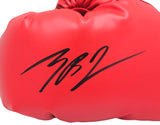 Michael B. Jordan Autographed Red Everlast Boxing Glove Left Handed LH Beckett BAS Witness Stock #220647