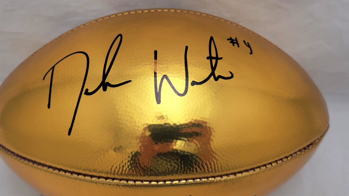 Deshaun Watson Autographed Football Clemson Tigers Beckett BAS #I41470