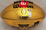 Deshaun Watson Autographed Football Clemson Tigers Beckett BAS #I41470