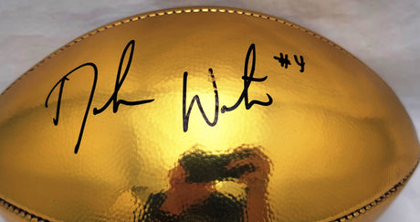 Deshaun Watson Autographed Football Clemson Tigers Beckett BAS #I41473