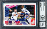 Julio Rodriguez Autographed 2023 Topps Card #174 Seattle Mariners Auto Grade Gem Mint 10 Beckett BAS #17040146