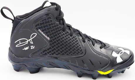 Devon Witherspoon Autographed Black Under Armour UA Team Spine Fierce MC Cleats Seattle Seahawks Size 11.5 MCS Holo Stock #235455