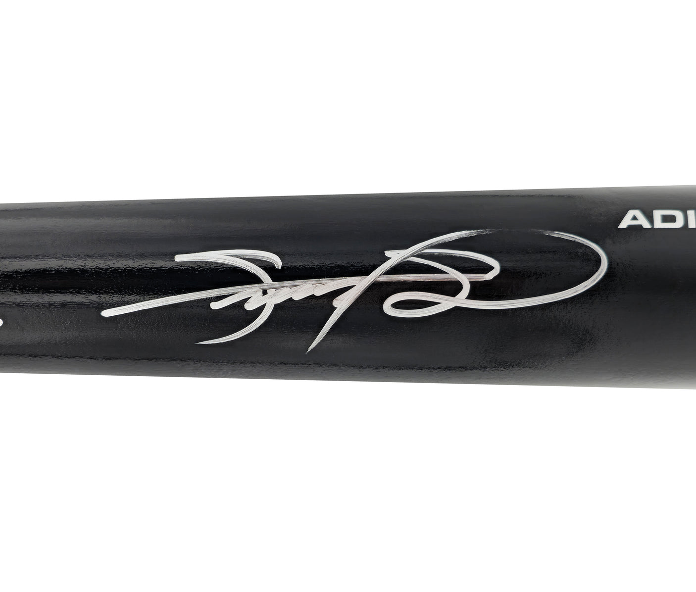 Sammy Sosa Autographed Black Rawlings Adirondack Pro Baseball Bat Chicago Cubs Beckett BAS Witness Stock #235463