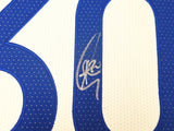 Golden State Warriors Stephen Curry Autographed White Nike Icon Edition Jersey Size 48+2 JSA Stock #235470