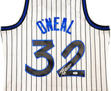 Orlando Magic Shaquille Shaq O'Neal Autographed White Authentic Mitchell & Ness 1993-94 HWC Swingman Jersey Size L PSA/DNA Stock #235519