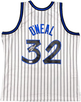 Orlando Magic Shaquille Shaq O'Neal Autographed White Authentic Mitchell & Ness 1993-94 HWC Swingman Jersey Size XL Beckett BAS Witness Stock #235518