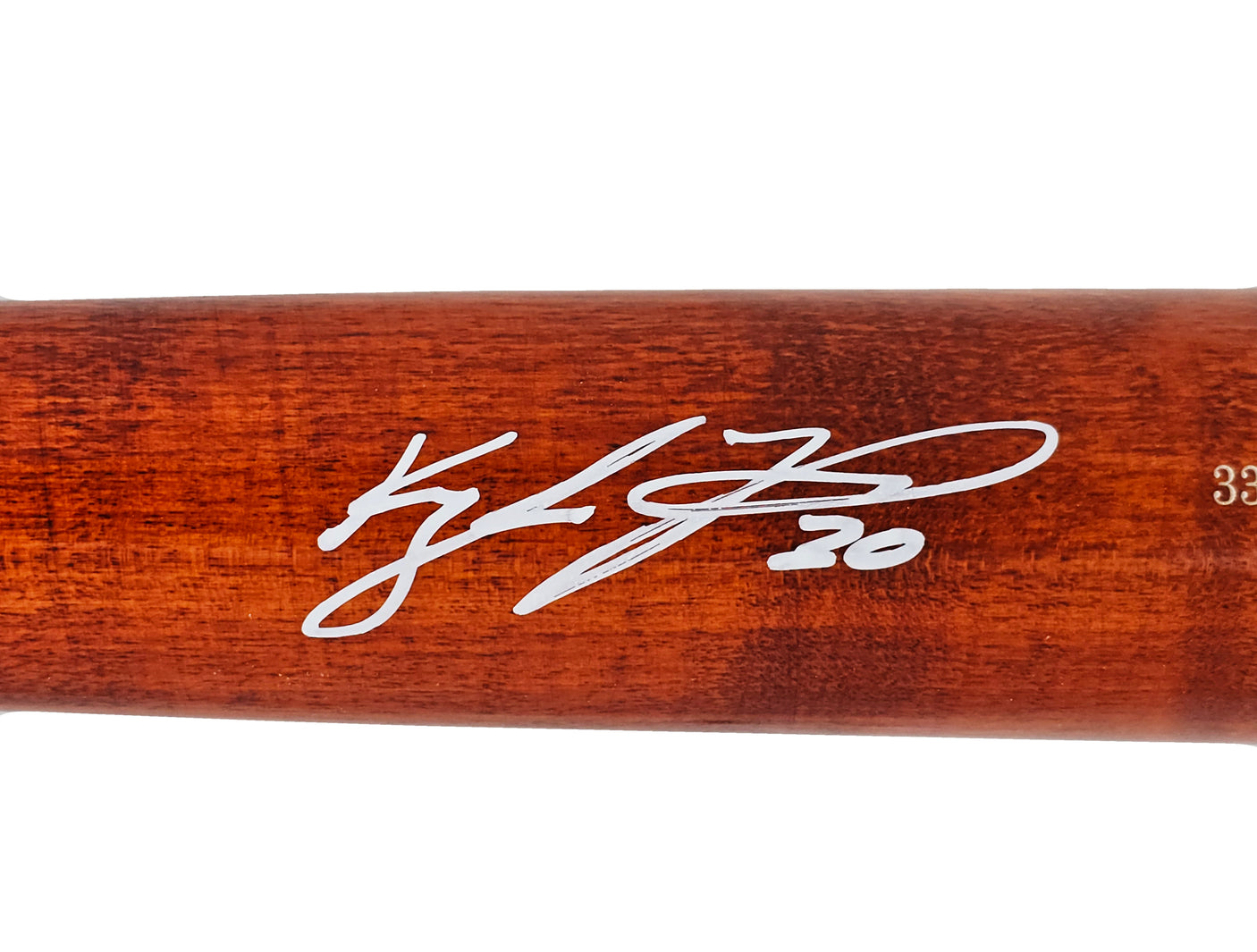 Kyle Tucker Autographed Orange Old Hickory Player Model Bat Houston Astros Beckett BAS Witness Stock #220563