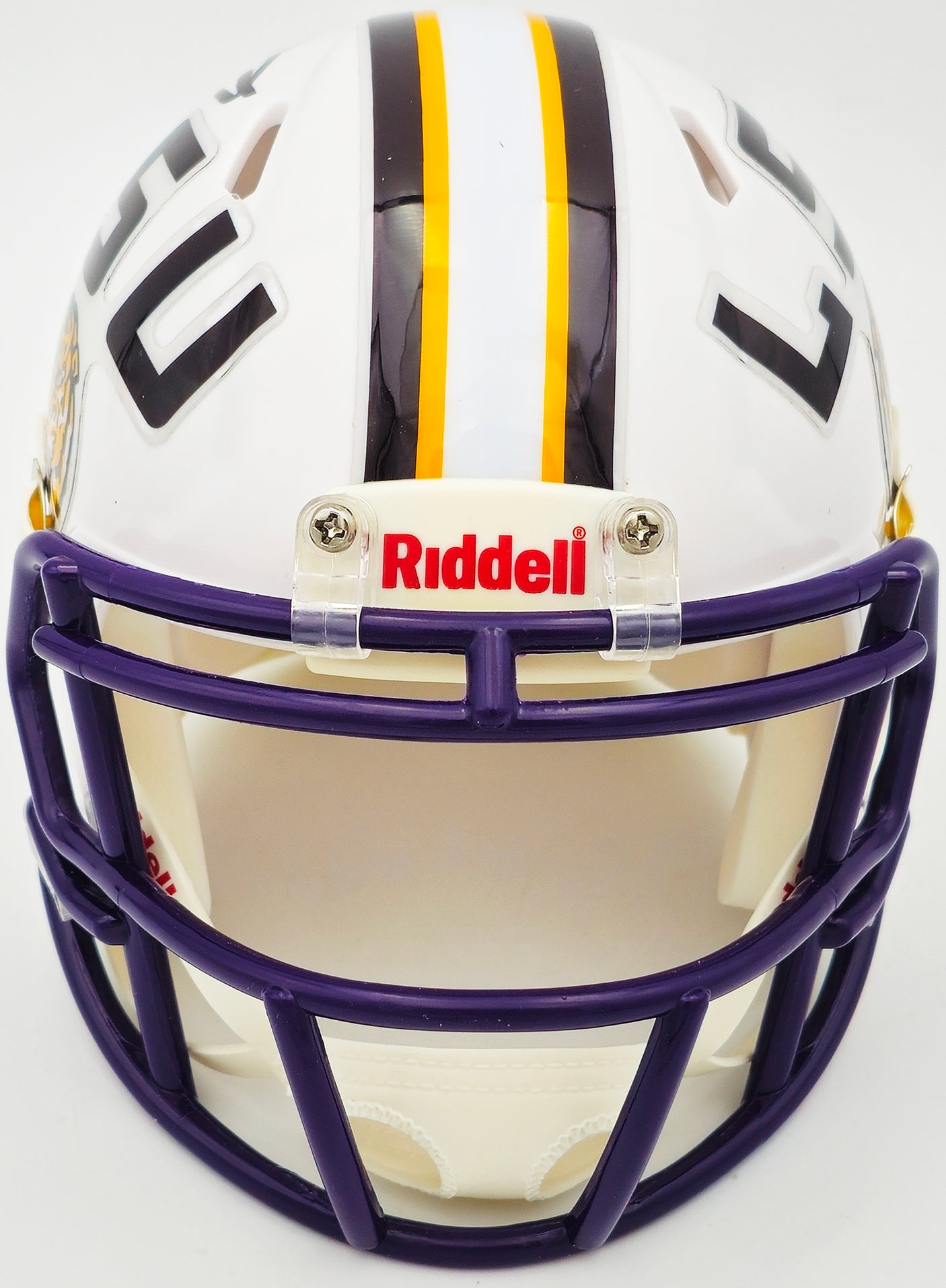 Odell Beckham Jr. Autographed LSU Tigers White Speed Mini Helmet Beckett BAS Witness Stock #235090