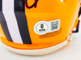 Odell Beckham Jr. Autographed LSU Tigers Yellow Speed Mini Helmet Beckett BAS Witness Stock #235088