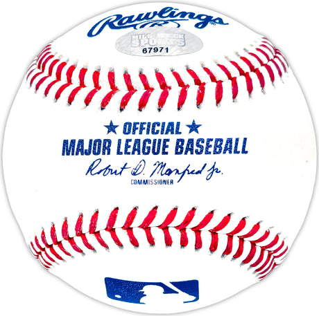 Bryce Miller Autographed Official MLB Baseball Seattle Mariners MCS Holo Stock #234568